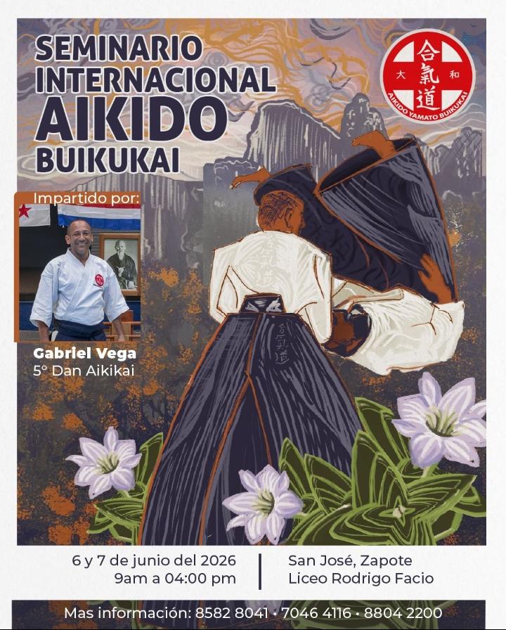 XVI Seminario Internacional de Aikido Buikukai Costa Rica 2026